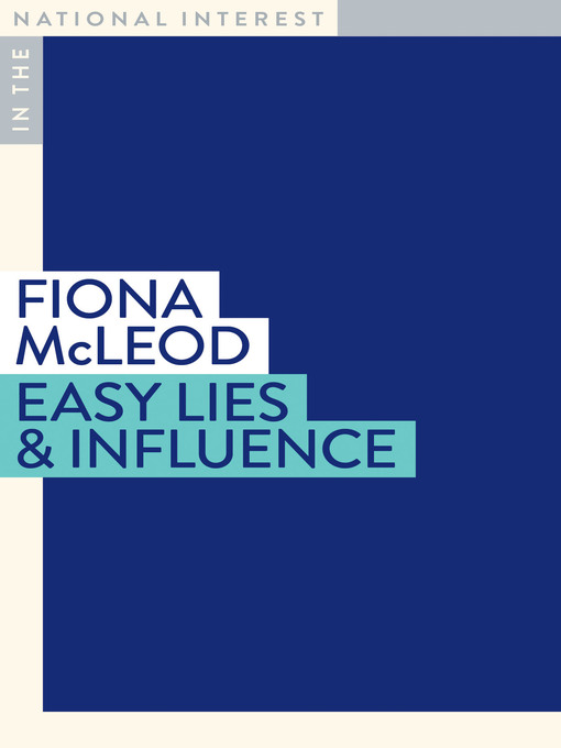 Title details for Easy Lies & Influence by Fiona McLeod - Available